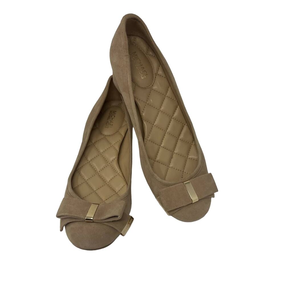 MICHAEL KORS-Kiera Suede Block Heels